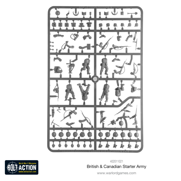 Bolt Action:  British & Canadian Army (1943-45) Starter Army